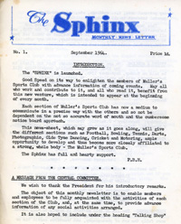 Sphinx newsletter